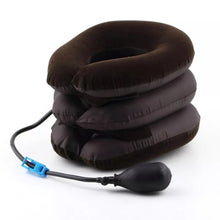 Load image into Gallery viewer, Inflatable Air Neck Cervical Collar Pillow Pain Stress Relief