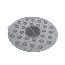 Load image into Gallery viewer, Silicone Bathroom Non-Slip Massage Floor Matt ( Random Colors )