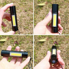 Load image into Gallery viewer, LED Rechargeable Flashlight Zoom able 3 Modes USB Charging Torch