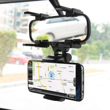 Load image into Gallery viewer, Rear view Mirror Car Phone Holder