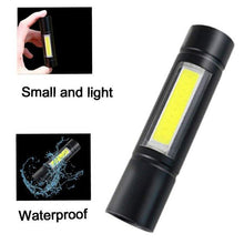 Load image into Gallery viewer, LED Rechargeable Flashlight Zoom able 3 Modes USB Charging Torch