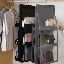 Load image into Gallery viewer, 6 Pocket Foldable Hanging Bag ( Buy one get one free)
