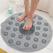 Load image into Gallery viewer, Silicone Bathroom Non-Slip Massage Floor Matt ( Random Colors )