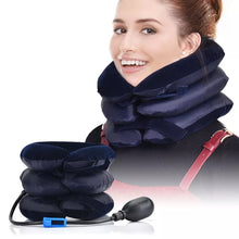 Load image into Gallery viewer, Inflatable Air Neck Cervical Collar Pillow Pain Stress Relief