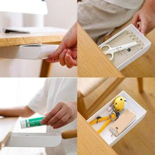 Load image into Gallery viewer, Under Desk Drawer Organizer Storage