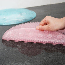 Load image into Gallery viewer, Silicone Bathroom Non-Slip Massage Floor Matt ( Random Colors )