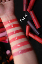 Load image into Gallery viewer, NYX MATTE PLUSH LIPSTICK PACK OF SIX (06