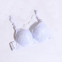 Load image into Gallery viewer, COMFORTABLE PUSH-UP PADDED BRA SET - WHITE ( 1032 )
