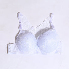 Load image into Gallery viewer, COMFORTABLE PUSH-UP PADDED BRA SET - WHITE ( 1032 )