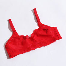 Load image into Gallery viewer, FLORAL COTTON NET BRA ( 1046 )