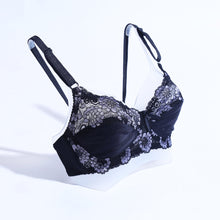 Load image into Gallery viewer, FLORAL COTTON NET BRA ( 1048 )