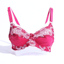 Load image into Gallery viewer, FLORAL COTTON NET BRA ( 1049 )