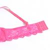 Load image into Gallery viewer, WOMEN LACE G-STRING PADDED BRA - SHOCKING PINK ( 1056 )