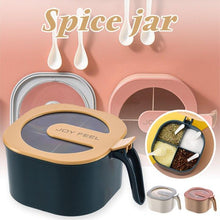 Load image into Gallery viewer, 4 in 1 Condiment Jars Seasoning Box Set
