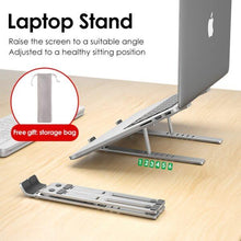 Load image into Gallery viewer, Seven Position Adjustable Laptop Stand