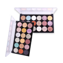 Load image into Gallery viewer, MISS ROSE 18-COLOR SEQUIN GLITTER EYESHADOW PALETTE