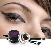Load image into Gallery viewer, MISS ROSE GEL EYELINER 2 COLOR A SET BLACK AND BROWN