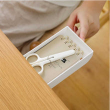 Load image into Gallery viewer, Under Desk Drawer Organizer Storage