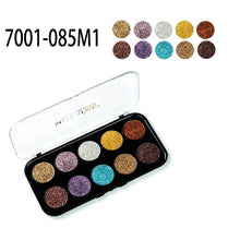 Load image into Gallery viewer, MISS ROSE 10 COLORS GLITTER EYESHADOW PALETTE