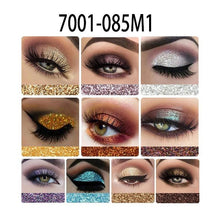 Load image into Gallery viewer, MISS ROSE 10 COLORS GLITTER EYESHADOW PALETTE
