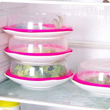 Load image into Gallery viewer, 2 in 1 Microwave &amp; Multi-Functional Plastic Food Cover.