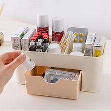 Load image into Gallery viewer, Multi-Purpose Drawer Plastic 6 Mesh Cosmetics Jewelry Storage Boxes Stationery Containers
