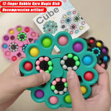 Load image into Gallery viewer, Rotating Magic Bean Cube Toys Fidget Spinner Round Beads