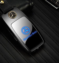 Load image into Gallery viewer, Car Key-Holder With LED Logo Light and Cigarette Lighter