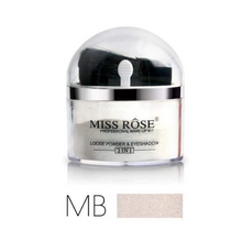 Load image into Gallery viewer, Miss Rose 2 In 1 Loose Powder Shinner And Eye Shadow ( Waterproof)