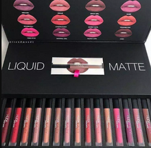 Load image into Gallery viewer, Huda Beauty Liquid Matte Lipstick &amp; Lip Gloss Tray (Set Of 12)