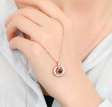 Load image into Gallery viewer, 100 LANGUAGES I LOVE YOU PROJECTION NECKLACE