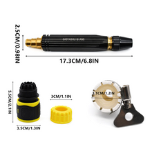 Load image into Gallery viewer, Portable Water Sprayer Nozzle Adjustable Metal High Pressure Car Washing Garden Hose
