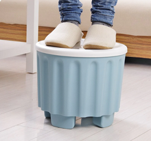Load image into Gallery viewer, Plastic Stackable Storage Stool