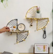 Load image into Gallery viewer, Creative Wall Storage Shelf With Hook