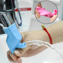 Load image into Gallery viewer, Silicone Sink Tap Extender Bathroom Water Tap Extension Kitchen