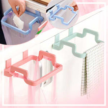 Load image into Gallery viewer, Portable Household Kitchen Door Back Type Clip Stand Hanging Garbage Bag Holder