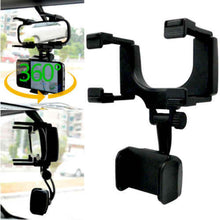 Load image into Gallery viewer, Rear view Mirror Car Phone Holder