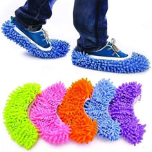 Load image into Gallery viewer, Micro Fiber Cleaning Slippers