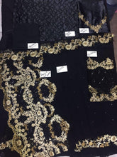 Load image into Gallery viewer, Maria B Chiffon Saree 2018