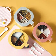 Load image into Gallery viewer, 4 in 1 Condiment Jars Seasoning Box Set
