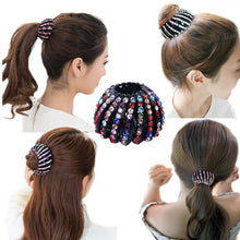 Load image into Gallery viewer, Bird Nest Hair Clips Holder Ponytail Holder Bun Barz Bun Clip Accessories for Women and Girls