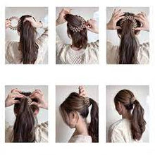 Load image into Gallery viewer, Bird Nest Hair Clips Holder Ponytail Holder Bun Barz Bun Clip Accessories for Women and Girls