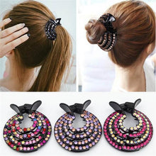 Load image into Gallery viewer, Bird Nest Hair Clips Holder Ponytail Holder Bun Barz Bun Clip Accessories for Women and Girls