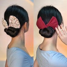 Load image into Gallery viewer, Women Styling Clip Bun Maker Hair Twist Braid Fabric Ponytail