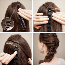 Load image into Gallery viewer, 6 PCS Hairstyle Braiding Tools Pull-through Hair Needle Dispenser Hair Comb