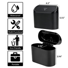 Load image into Gallery viewer, Car Trash Can with Lid Mini Vehicle Trash Bin
