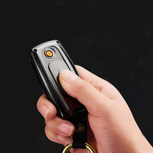 Load image into Gallery viewer, Car Key-Holder With LED Logo Light and Cigarette Lighter