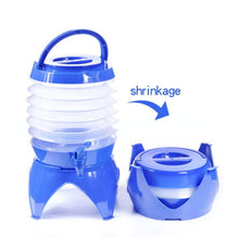 Load image into Gallery viewer, Light Weight Fold able Water Cooler with Stand 5.5 Litres