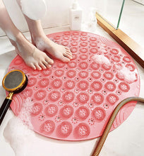 Load image into Gallery viewer, Silicone Bathroom Non-Slip Massage Floor Matt ( Random Colors )