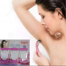 Load image into Gallery viewer, Pack of 6 pieces Razor set for Womens under Arm - Platinum coated single edged Razor